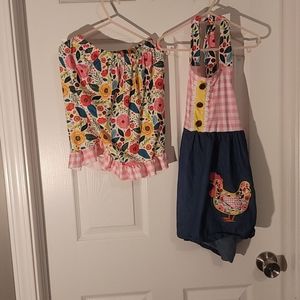 Halter short set